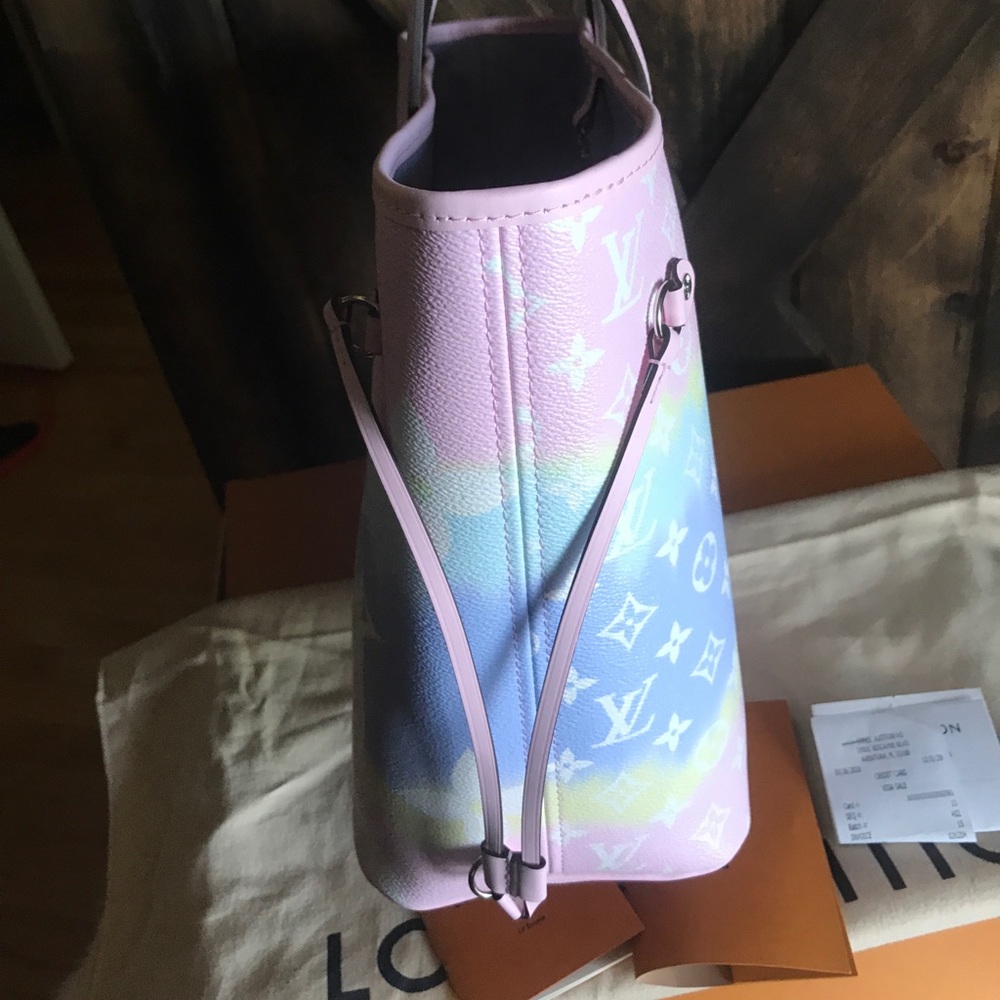 SOLD💔LE Louis Vuitton Escale Pastel Neverfull MM - Picture 7 of 8
